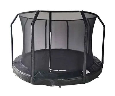 Trampolim subterrâneo de quintal
